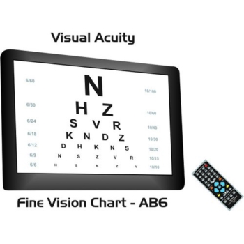 Oscar Vision – Visual Acuity Fine Vision Chart (AB 6)