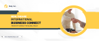 Yellow and White Geometric Business Facebook Cover